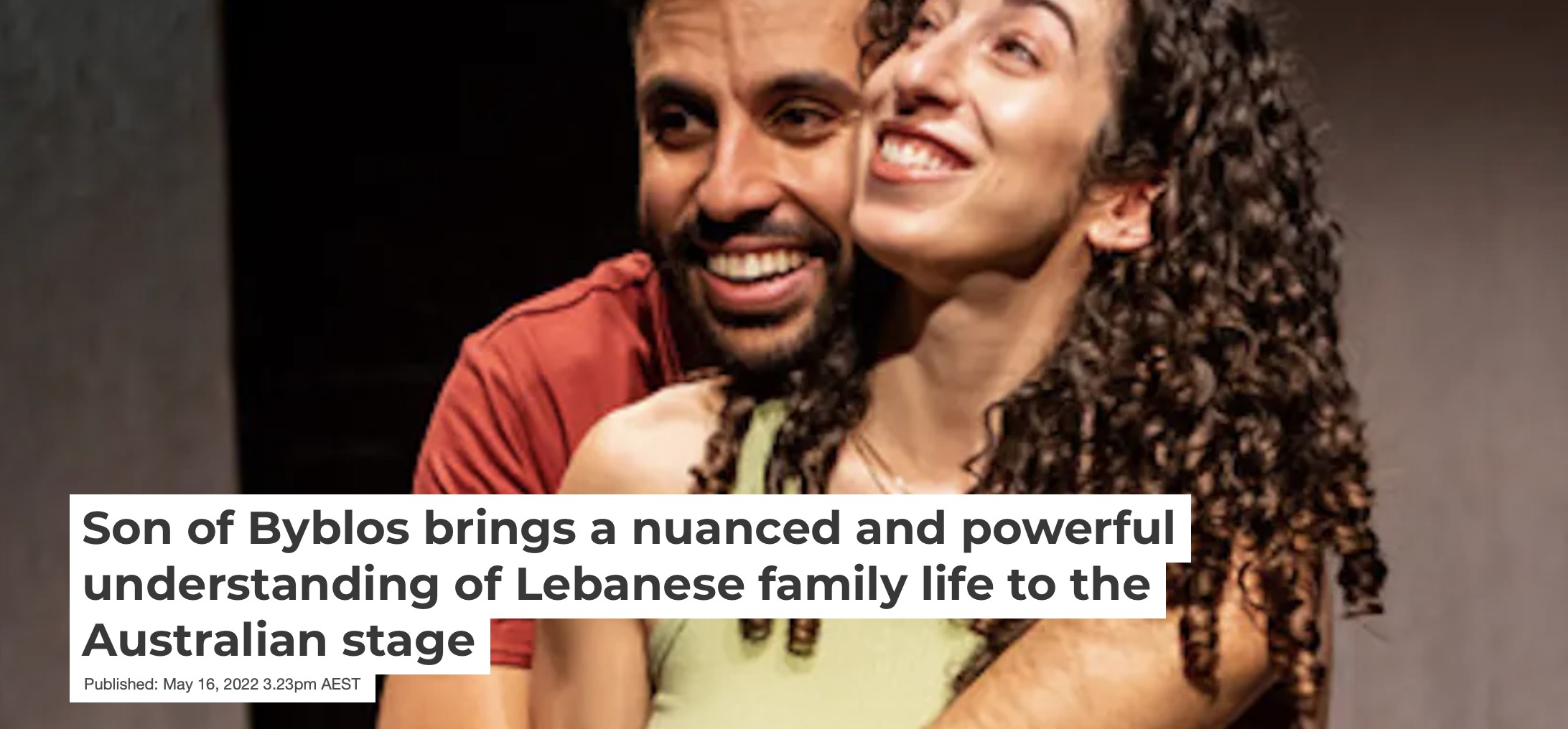 Son of Byblos brings a nuanced and powerful understanding of Lebanese ...